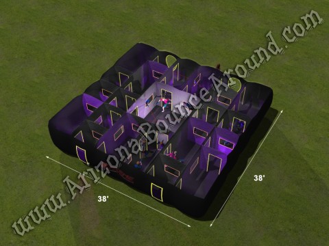 Rent mobile laser tag equipment in Scottsdale AZ